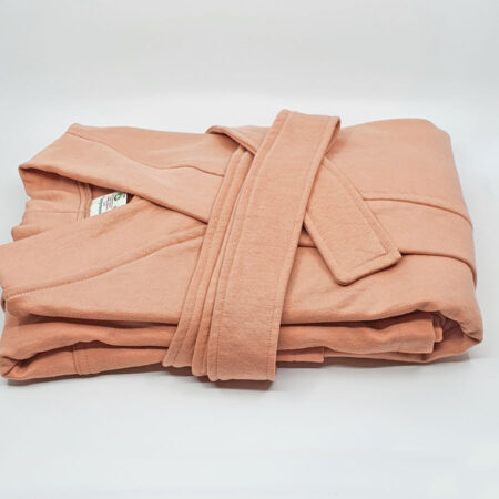 Organic Cotton Fleece Dressing Gown - Australian Made - Image 2