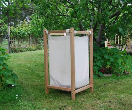 Hardwood-laundry-hamper-with-organic-bag-insert