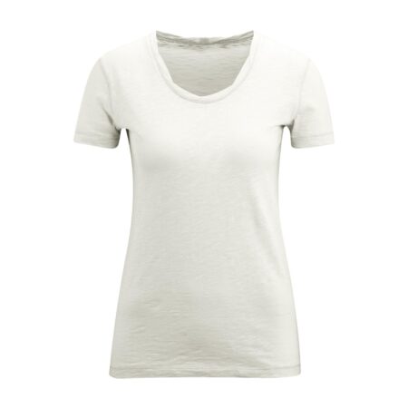 Alexandra Ladies Short Sleeve Top - Organic Cotton - Various Colours - Image 3