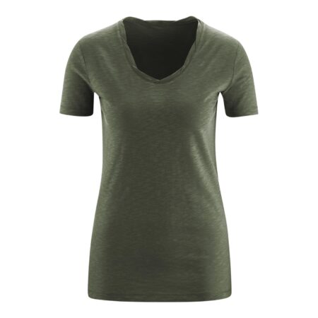 Alexandra Ladies Short Sleeve Top - Organic Cotton - Various Colours - Image 4