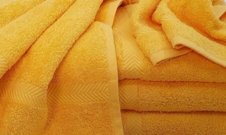 Organature Organic Cotton Terry Towelling Bathroom Range - Warm Apricot