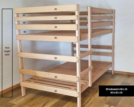 BUNK BED - Single AUSTRALIAN MADE 100% Organic - Image 4