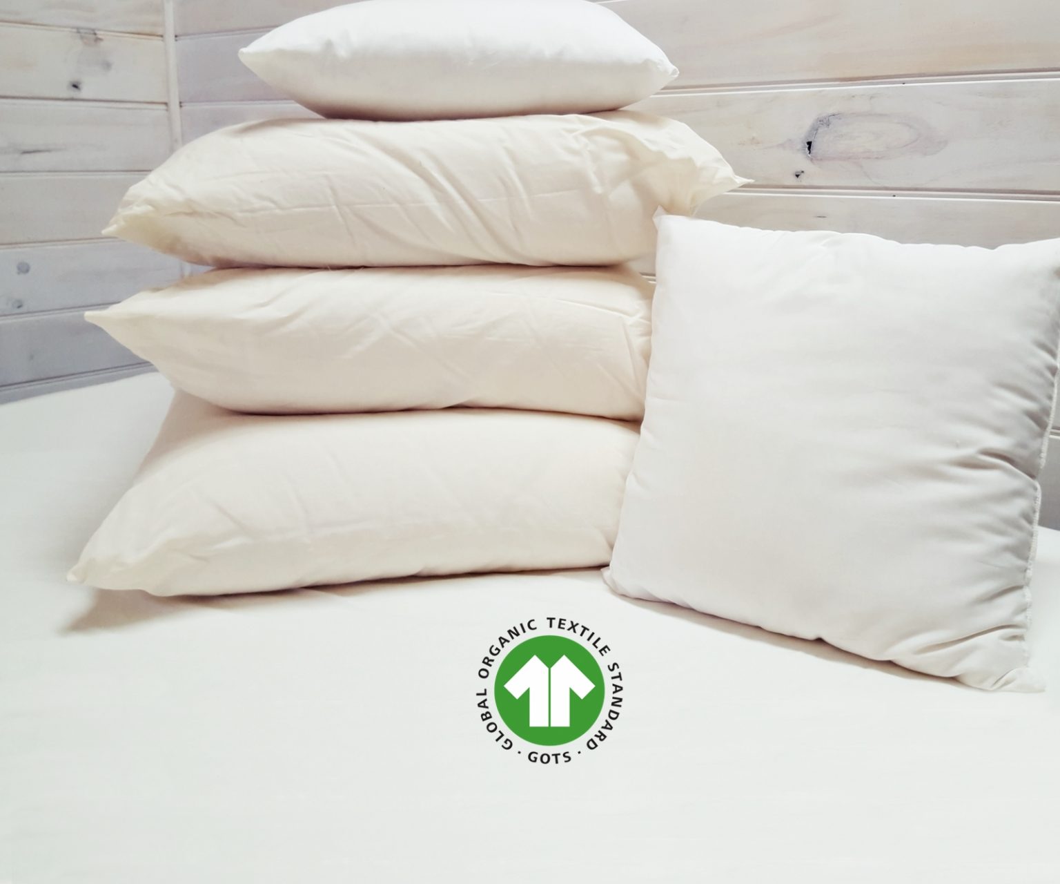 CUSHION INSERTS – GOTS Certified 100% Organic Cotton – various sizes ...